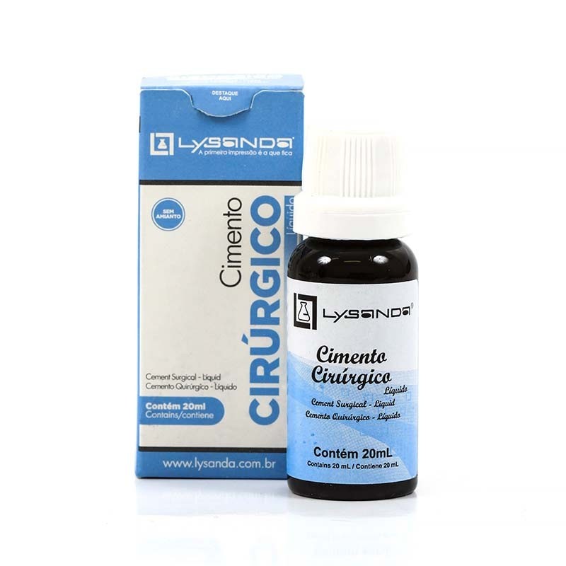 Cimento Cirúrgico Líquido 20ml - Lysanda