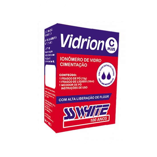 Vidrion C Plus Cimento De Ionômero De Vidro - Sswhite