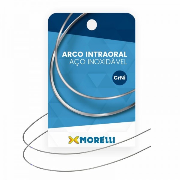 ARCO INTRAORAL INFERIOR CRNI REDONDO (.014) 0,35mm REF: 50.70.001 - MORELLI