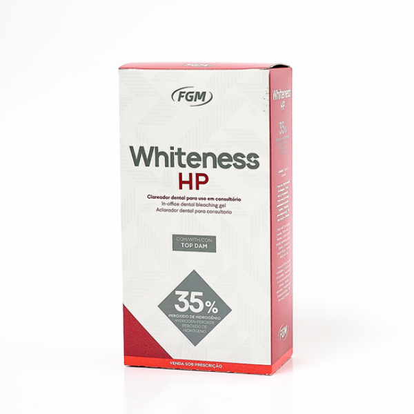 Kit Clareador Whiteness HP 35% com Top Dam - 3 Pacientes
